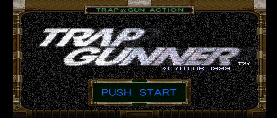 Trap Gunner - Countdown to Oblivion Title Screen